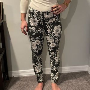 Printed black denim NWOT